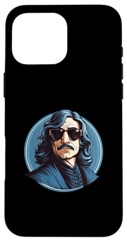 Ren Descartes mit Sonnenbrille Hülle für iPhone 16 Pro Max Ren Descartes mit Sonnenbrille Hülle für iPhone 16 Pro Max von Ren Descartes Art Style Designs For Philosophers
