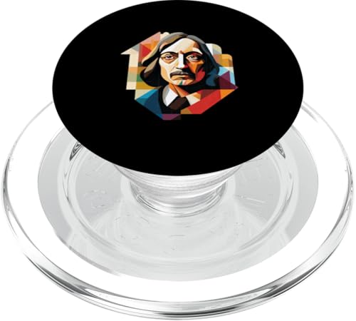 René Descartes Bauhaus PopSockets PopGrip für MagSafe René Descartes Bauhaus PopSockets PopGrip für MagSafe von Ren Descartes Art Style Designs For Philosophers
