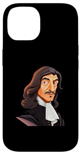 René Descartes Comic Hülle für iPhone 14 René Descartes Comic Hülle für iPhone 14 von Ren Descartes Art Style Designs For Philosophers
