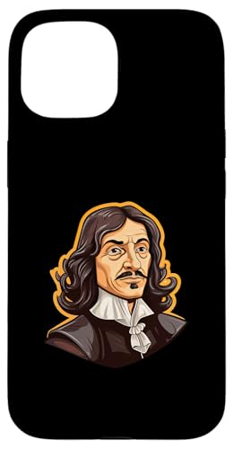 René Descartes Comic Hülle für iPhone 15 René Descartes Comic Hülle für iPhone 15 von Ren Descartes Art Style Designs For Philosophers