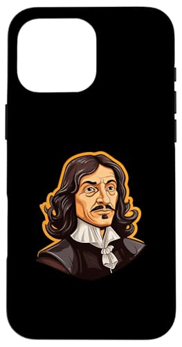 René Descartes Comic Hülle für iPhone 16 Pro Max René Descartes Comic Hülle für iPhone 16 Pro Max von Ren Descartes Art Style Designs For Philosophers
