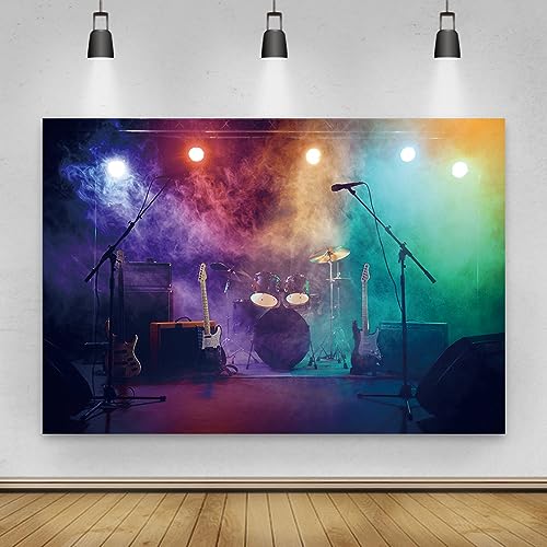 Renaiss 3x2.5m Musik Konzert Bühne Fotokulisse Band Live Shows Vinyl Fotografie Hintergrund Geburtstag Musik Party Musikalische Studio Dekor YouTube Foto Video Requisiten Renaiss 3x2.5m Musik Konzert Bühne Fotokulisse Band Live Shows Vinyl Fotografie Hintergrund Geburtstag Musik Party Musikalische Studio Dekor YouTube Foto Video Requisiten von Renaiss