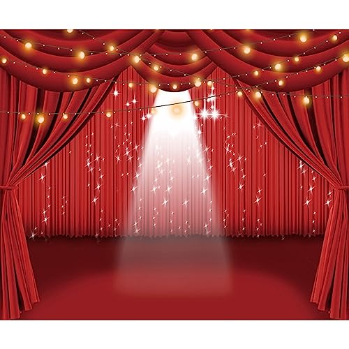 Renaiss 4.5x3m Roter Vorhang Bühne Hintergrund Theaterbühne Scheinwerfer Fotografie Hintergrund Geburtstag Party Festival Feier Dekor Vinyl Fotostudio Video Requisiten Renaiss 4.5x3m Roter Vorhang Bühne Hintergrund Theaterbühne Scheinwerfer Fotografie Hintergrund Geburtstag Party Festival Feier Dekor Vinyl Fotostudio Video Requisiten von Renaiss