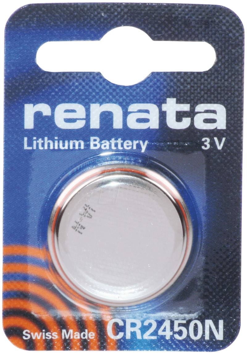 CR 2016 REN - Lithium-Knopfzelle, 3 V, 90 mAh, 20,0x1,6 mm von Renata