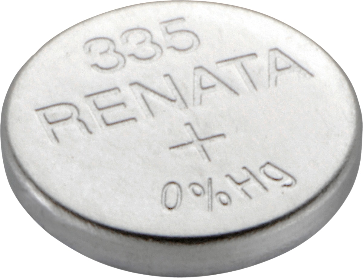 RENATA Knopfzelle 335, 6mAh, Silberoxid von Renata