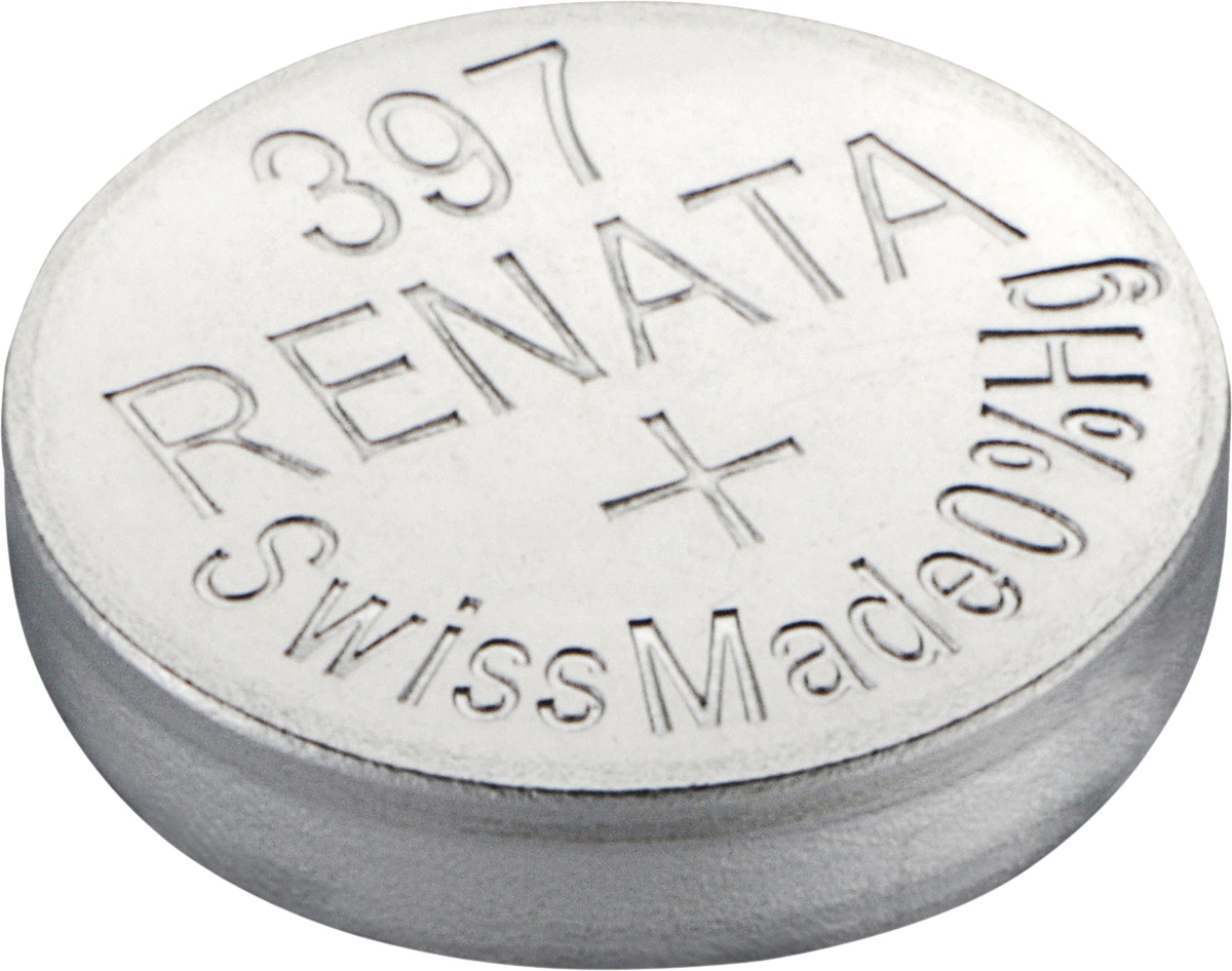 RENATA Knopfzelle 397, 32mAh, Silberoxid von Renata