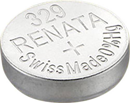 Renata Knopfzelle 329 1.55V 1 St. 37 mAh Silberoxid SR731 von Renata