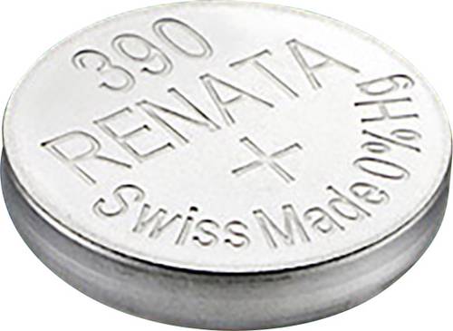 Renata Knopfzelle 390 1.55V 1 St. 60 mAh Silberoxid SR54 Renata Knopfzelle 390 1.55V 1 St. 60 mAh Silberoxid SR54 von Renata