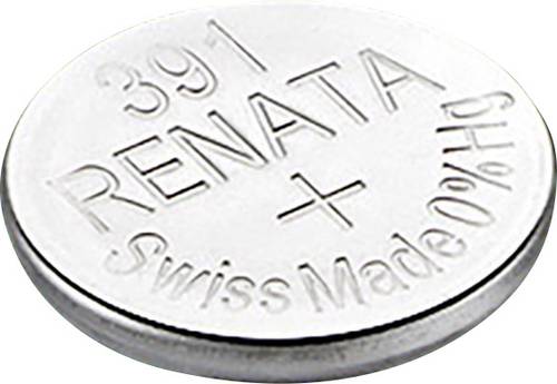 Renata Knopfzelle 391 1.55V 1 St. 50 mAh Silberoxid SR55 von Renata
