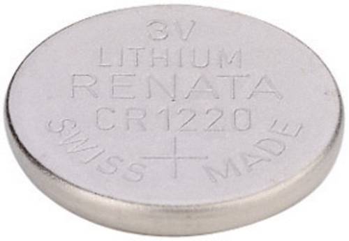 Renata Knopfzelle CR 1220 3V 1 St. 35 mAh Lithium CR1220 MFR von Renata