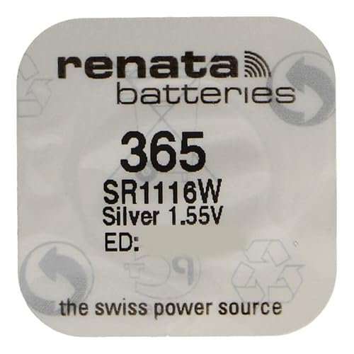 Renata SP 365 SR1116W Watch Batterie Pack von 10 Stück von Renata