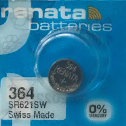 Renata Uhrenbatterie SP 364 ///;SR621SW (SR60,AG1,LR621,LR60,164);Sp1 von Renata
