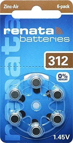 Renata ZA 312 Hörgeräte-Batterien - 2X Blisters Renata ZA 312 Hörgeräte-Batterien - 2X Blisters von Renata