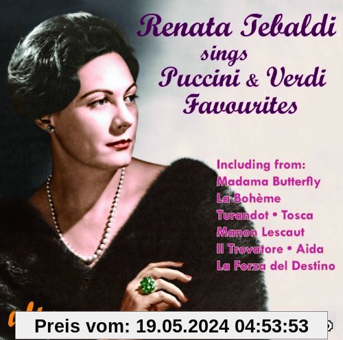 Tebaldi Sings Puccini & Verdi von Renate Tebaldi