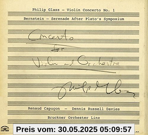Violinkonzert Nr. 1 / Serenade after Plato´s 'Symposium' von Renaud Capucon