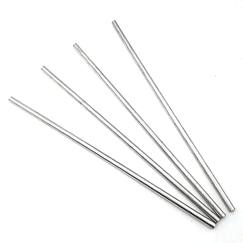 7075 Aluminium-Rundstab – 19,68 Zoll Drehstangenmaterial for CNC, Wellen, Modelle – erhältlich in mehreren Durchmessern (5 mm bis 65 mm)(10mmx4pcs) von Rencehn