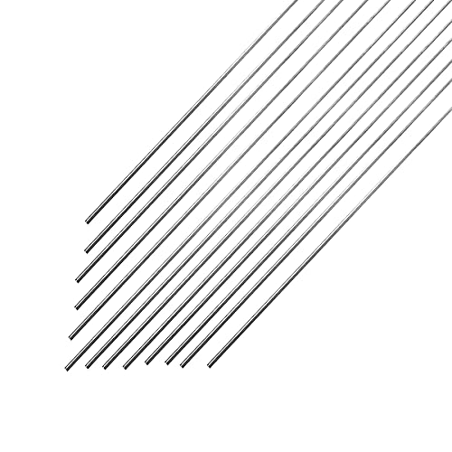 7075 Aluminium-Rundstab – 19,68 Zoll Drehstangenmaterial for CNC, Wellen, Modelle – erhältlich in mehreren Durchmessern (5 mm bis 65 mm)(5mmx13pcs) von Rencehn