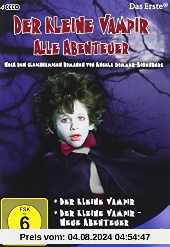 Der kleine Vampir - Alle Abenteuer [4 DVDs] von René Bonnière
