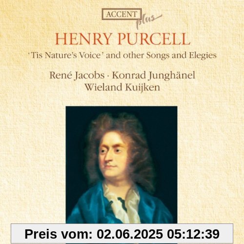 Henry Purcell: 'Tis nature's voice & andere Lieder und Elegien von René Jacobs