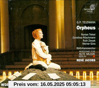 Telemann: Orpheus oder Die wunderbare Beständigkeit der Liebe (Opern-Gesamtaufnahme) (2 CD) von René Jacobs
