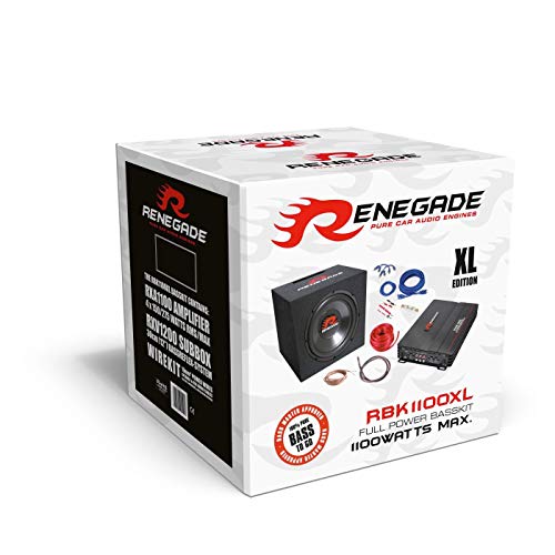 Renegade 02020RBK1100XL RBK1100XL Car-HiFi-Set Schwarz Renegade 02020RBK1100XL RBK1100XL Car-HiFi-Set Schwarz von Renegade