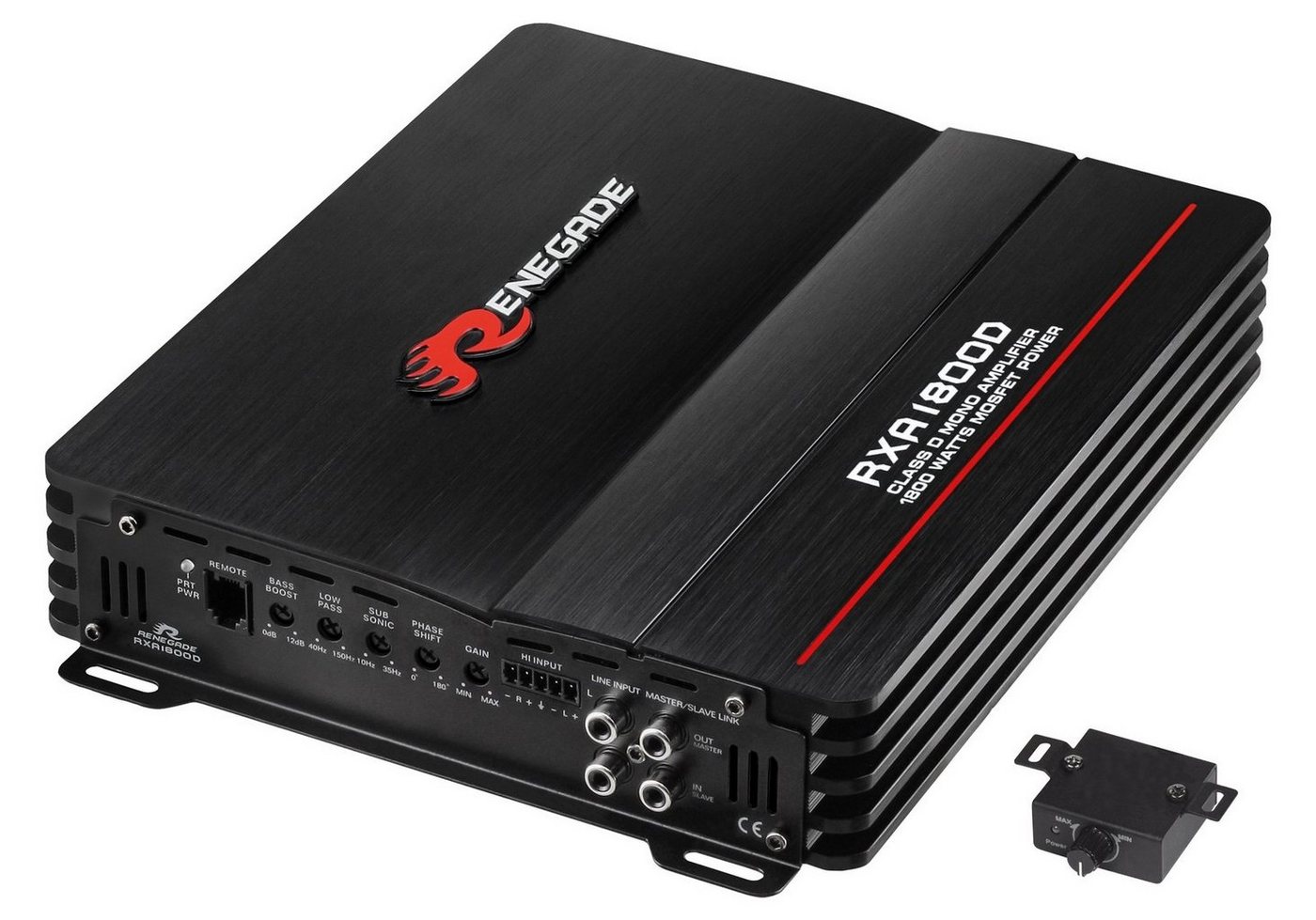 Renegade RXA1800D 1800 Watt Mono Endstufe Verstärker von Renegade