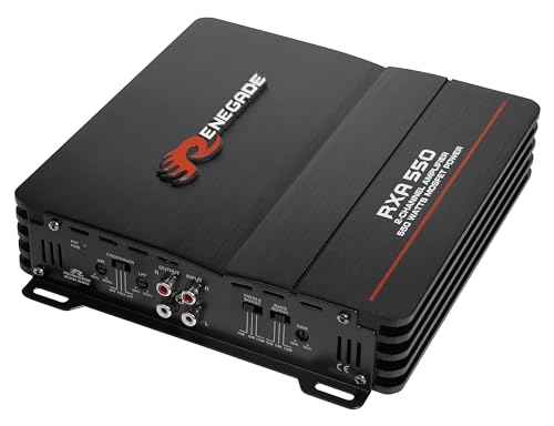 Renegade RXA550-2 Kanal ClassA/B Car-Audio Verstärker | 550 Watt | brückbar und 2 Ω Stabilität von Renegade