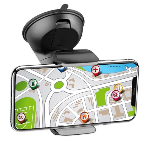 Handyhalterung Auto saugnapf starker für Armaturenbrett und Windschutzscheibe Universell passend für Smartphones bis 7,5" 360° Drehung Einfache Installation sicher und einstellbar Handyhalterung Auto saugnapf starker für Armaturenbrett und Windschutzscheibe Universell passend für Smartphones bis 7,5" 360° Drehung Einfache Installation sicher und einstellbar von Renimove