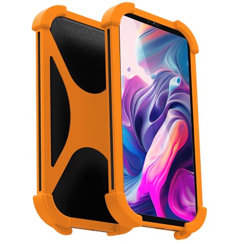 Tablet hülle 7 Zoll Silikon Universell kompatibel mit Allen 7-Zoll-Tablet-Modellen rutschfest widerstandsfähig stoßfest 7 Zoll Tablet hülle (Gelb) von Renimove