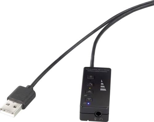 Headset-Adapter 3.5mm Klinke von Renkforce