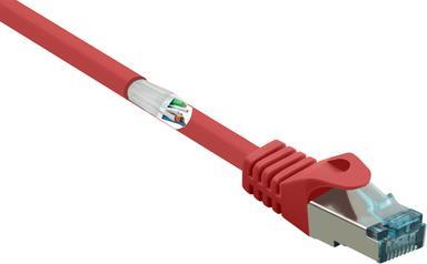 RF-5043952 RJ45 Netzwerkkabel Patchkabel CAT 6a S/FTP 10.00 m Rot Flammwidrig 1 St. (RF-5043952) von Renkforce