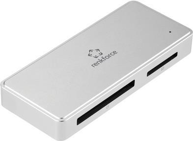 RF-PCR-400 USB-Kartenleser Smartphone/Tablet Kartenleser Silber (RF-5151018) von Renkforce