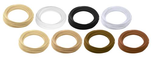 Renkforce 01.04.00.0204 Filament Advanced 2.85 8 Mat. 400g Filament-Paket ABS, PP (Polypropylen), PA von Renkforce