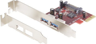 Renkforce 2 Port USB 3.0-Controllerkarte USB-A PCIe Renkforce (RF-4842576) von Renkforce