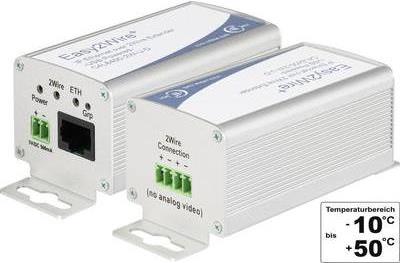 Renkforce 2-er Set 2 Port Netzwerkverlängerung 2-Draht Reichweite (max.): 400 m 100 MBit/s (RF-2982884) von Renkforce