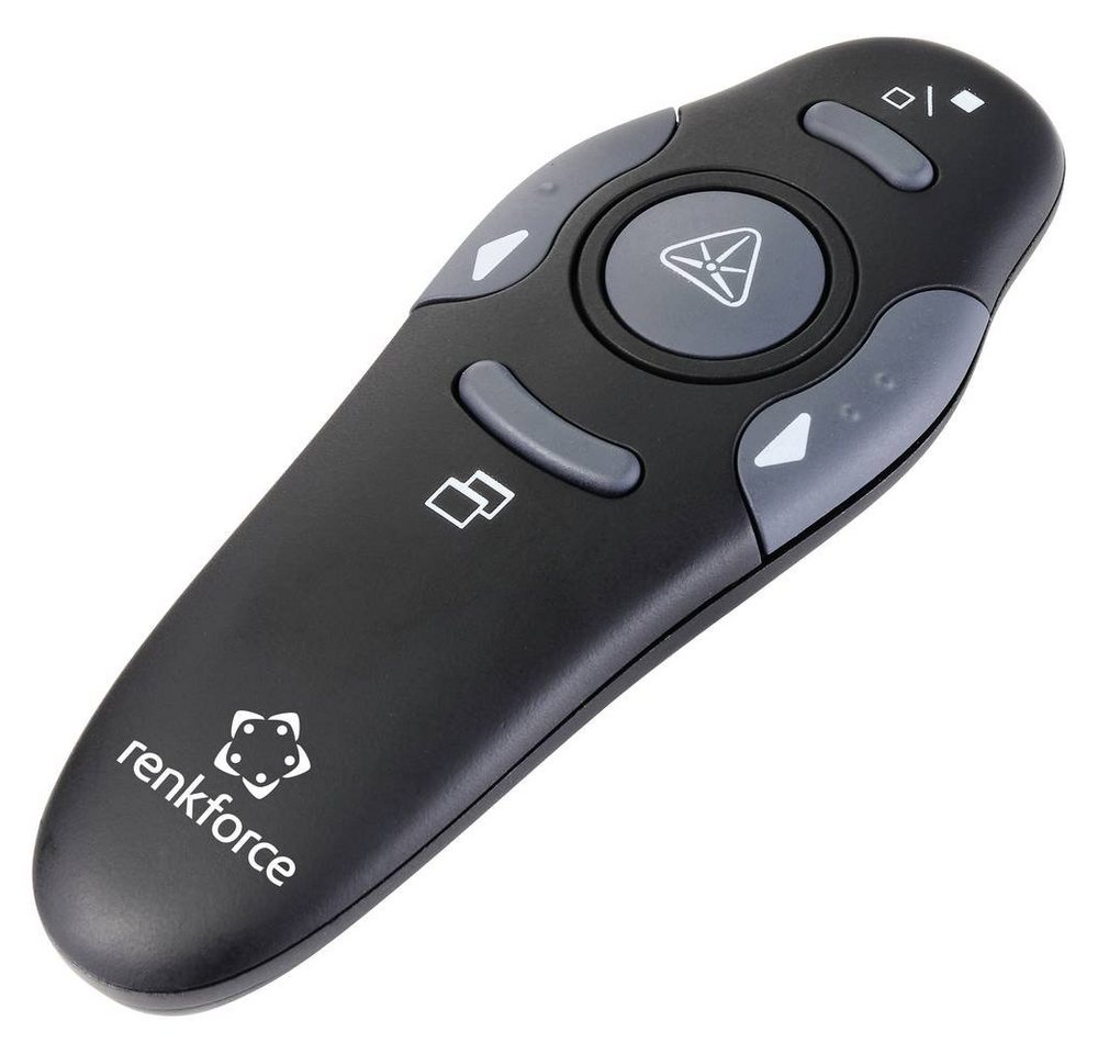 Renkforce 2.4G Wireless Presenter mi Laserpointer Presenter (inkl. Laserpointer) von Renkforce