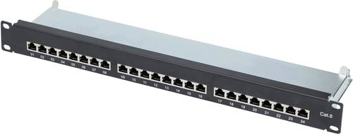 Renkforce 24 Port Netzwerk-Patchpanel 483mm (19 ) CAT 6 1 HE von Renkforce