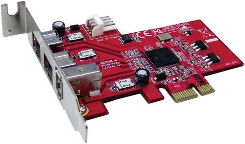 Renkforce 3 Port FireWire 800-Controllerkarte PCIe von Renkforce