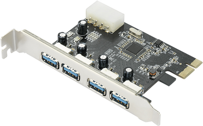 Renkforce 4 Port USB 3.0-Controllerkarte USB-A PCI Renkforce (RF-4821054) von Renkforce