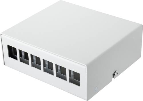 Renkforce 6 Port Konsolidierungspunkt-Box für Keystone-Module Unbestückt von Renkforce