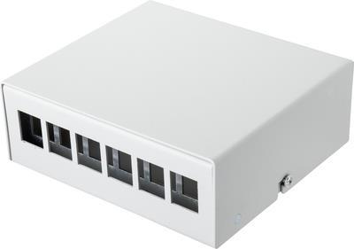 Renkforce 6 Port Netzwerk-Patchbox CAT 6a (RF-4532672) von Renkforce