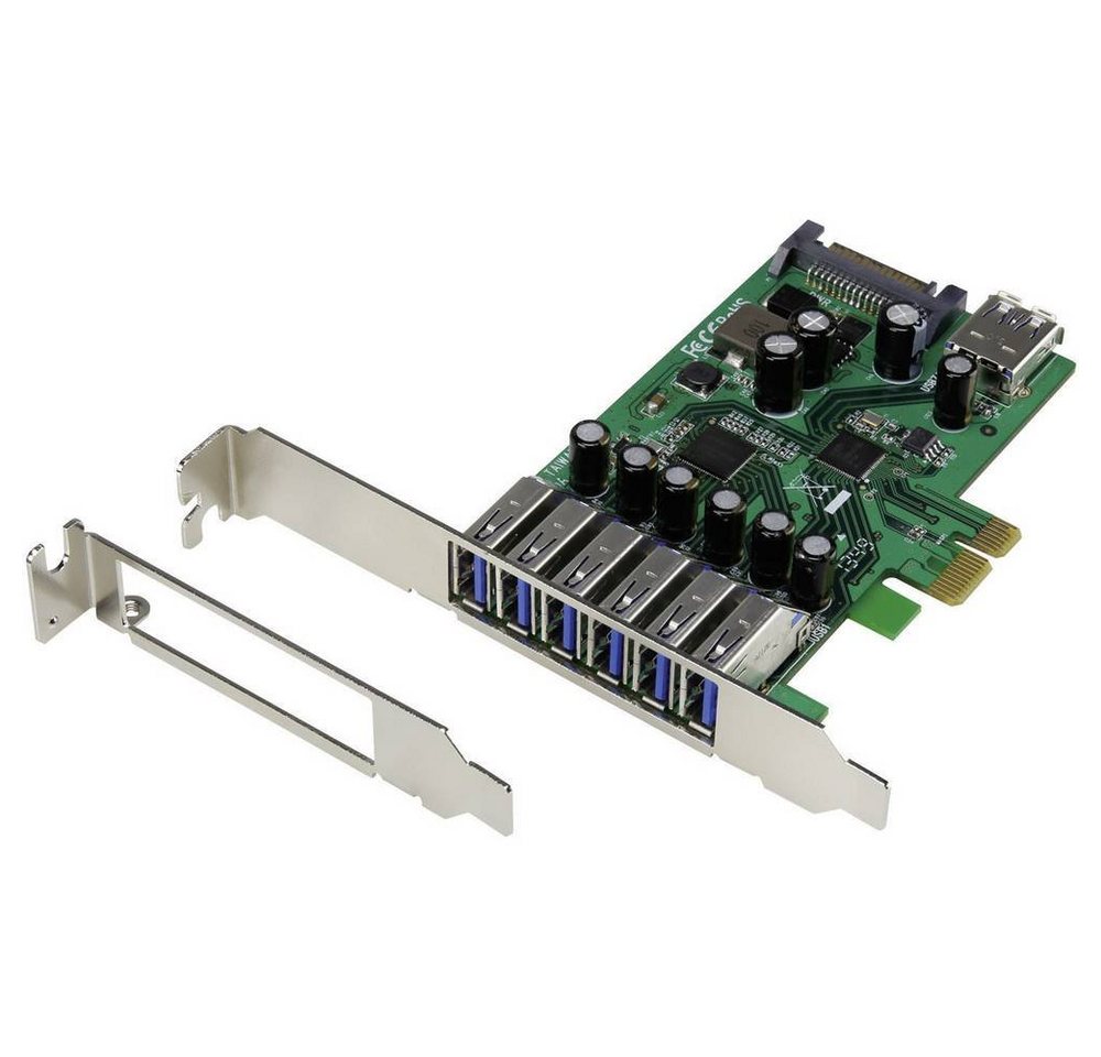 Renkforce 7 Port USB 3 PCI-Express Controller-Karte Modulkarte von Renkforce