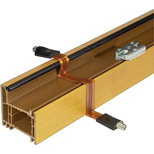 Renkforce Antennen, SAT Anschlusskabel [1x F-Buchse - 1x F-Buchse] 30.00 cm Fensterdurchführung Kupfer von Renkforce