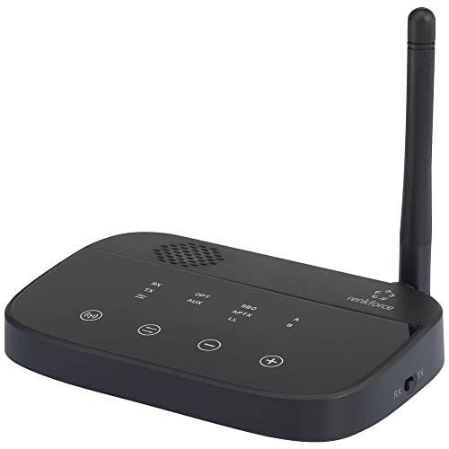 Renkforce BTHP-100 Bluetooth® Musik-Sender/Empfänger Bluetooth Version: 4.2, aptX®, SBC 100 m aptX®-Technologie von Renkforce