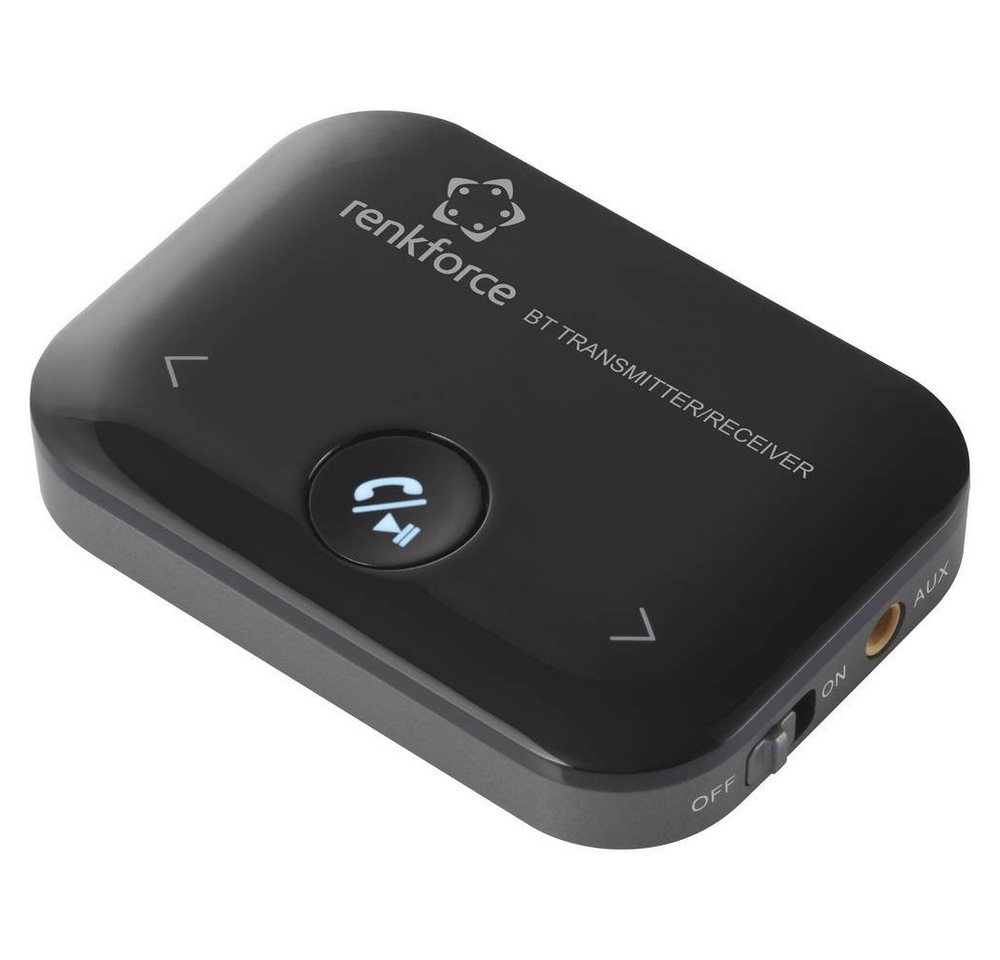 Renkforce Bluetooth Audio-Sender und -Empfänger mit Bluetooth-Adapter, integrierter Akku von Renkforce