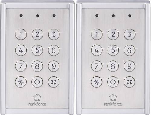 Renkforce Codeschloss Aufputz IP65 mit beleuchteter Tastatur von Renkforce