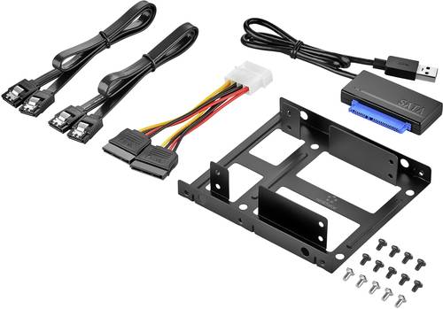 Renkforce DH06K SSD Kit Anzahl Festplatten (max.): 2 x von Renkforce