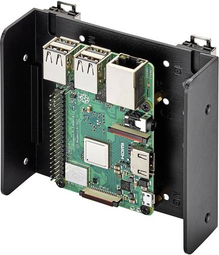 Renkforce DIN-Rail-Halterung Passend für (Entwicklungskits): Raspberry Pi, Arduino, Banana Pi zur H von Renkforce