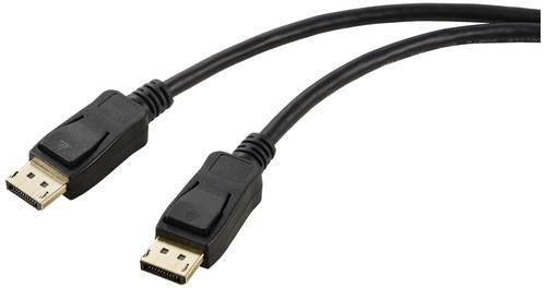 Renkforce DisplayPort Anschlusskabel DisplayPort Stecker, DisplayPort Stecker 2.00m Schwarz UHD 8K @ Renkforce DisplayPort Anschlusskabel DisplayPort Stecker, DisplayPort Stecker 2.00m Schwarz UHD 8K @ von Renkforce