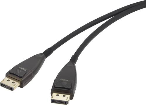 Renkforce DisplayPort Anschlusskabel DisplayPort Stecker, DisplayPort Stecker 20.00m Schwarz RF-3770 von Renkforce